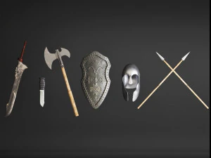 военный китбаш 3D Модель