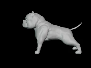 american bully 3D Print Model
