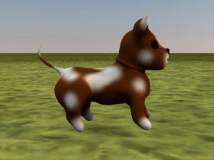 dog mini 3D Model