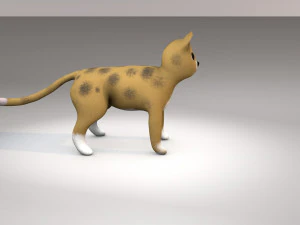 cat 3D Model