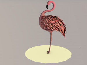 flamingo Model 3D