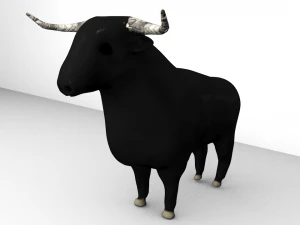 boğa 3D Model