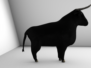 bull 3D Model