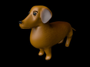 dachshund 3D Model
