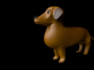 dachshund 3D Model