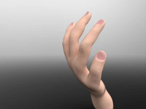 mano Modelo 3D