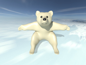 polar bear 3D 模型
