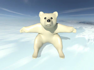 kutup ayısı 3D Model