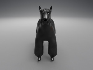 the riesenschnauzer dog 3D 모델