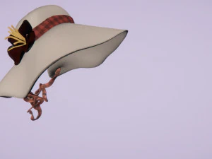 ヴィンテージハット 3Dモデル