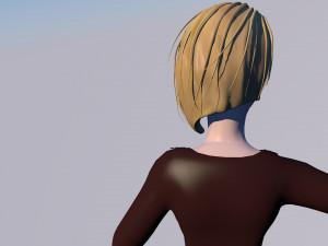 glamorous woman 3D Модель