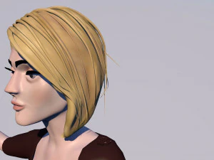 glamorous woman 3D Model