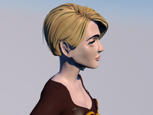 glamorous woman 3D Модель