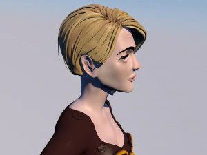 glamorous woman 3D Model