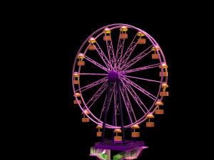 ferris wheel 3D 모델