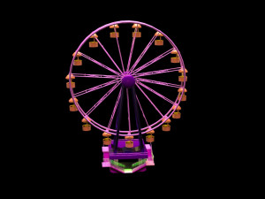 ferris wheel 3D 模型