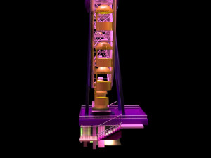 ferris wheel 3D 模型