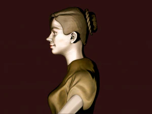 young teacher 3D Model