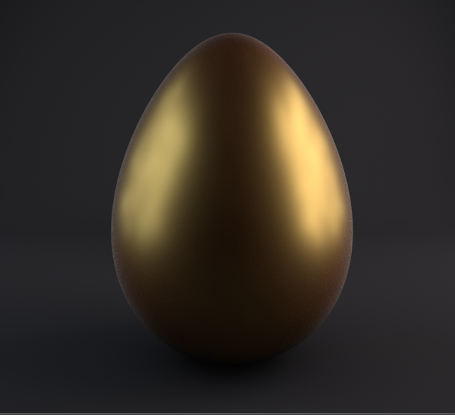 cocoronavirus in the golden eggronavirus in the golden egg 3D Модель .c4d .max .obj .3ds .fbx .stl .blend 