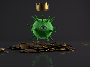 cocoronavirus in the golden eggronavirus in the golden egg 3D Модель