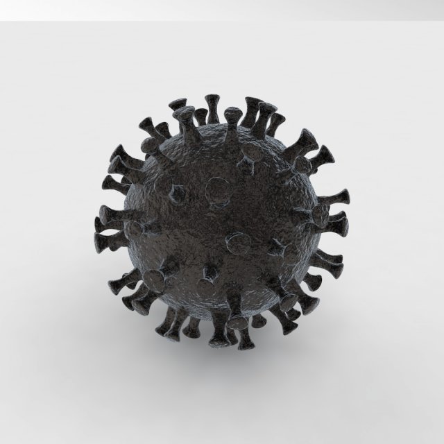 iron virus 3D Модель .c4d .max .obj .3ds .fbx .stl .blend 