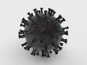 virus del ferro Modello 3D