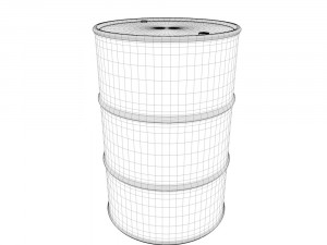 barrel for oil 3D Model
