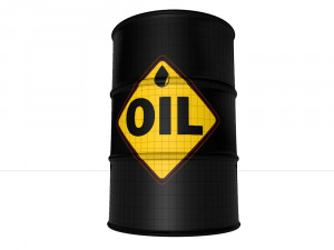 barrel for oil 3D Model