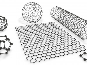 the set of models of graphene molecules 3D मॉडल