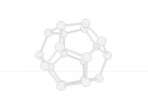 the set of models of graphene molecules 3D Model