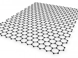 the set of models of graphene molecules 3D Model