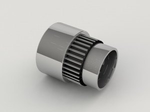 a set of ball and roller bearings of different designs 3D Модель