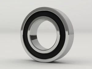 a set of ball and roller bearings of different designs 3D Model
