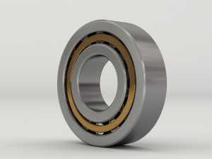a set of ball and roller bearings of different designs 3D Модель
