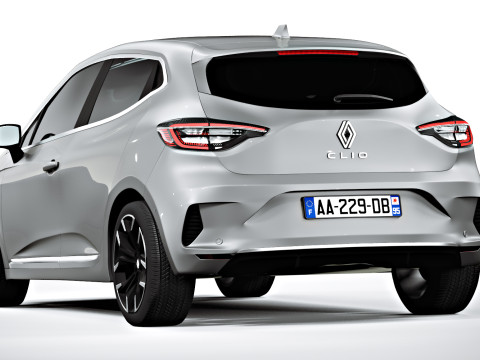 2024 Renault Clio 3D Model