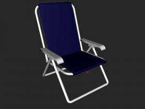 lounge chair 3D Модель