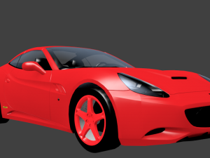 ferrari california Modelo 3D