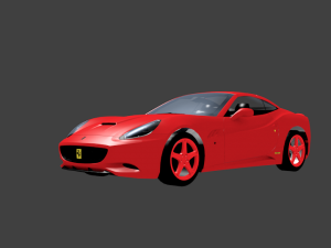 ferrari california Modelo 3D