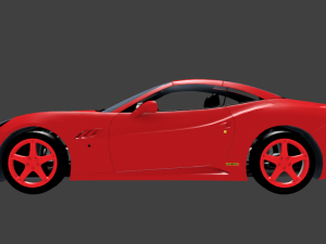 ferrari california Modelo 3D
