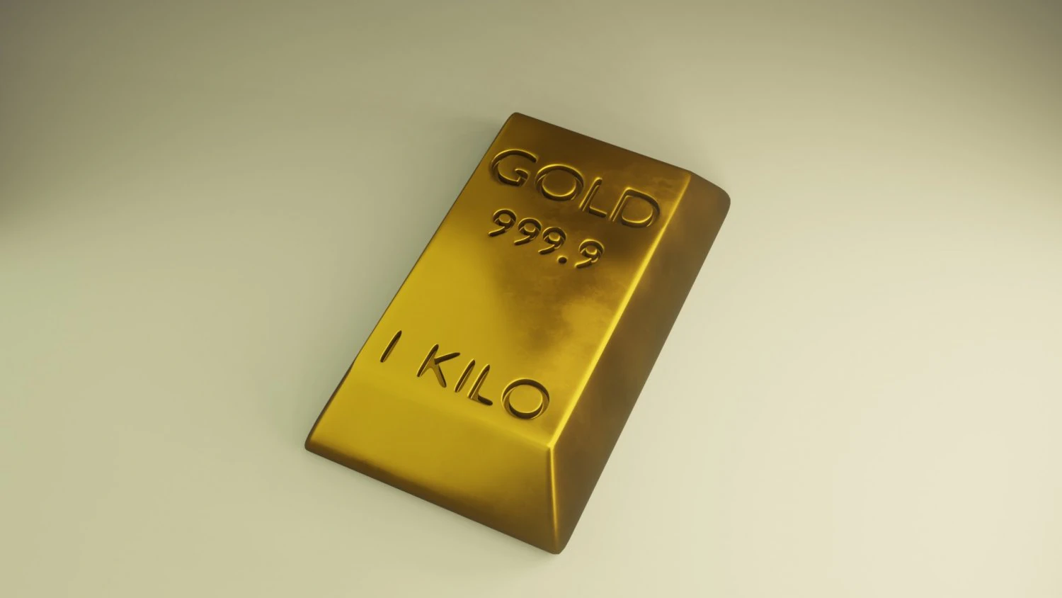 gold bar 3D Model .c4d .max .obj .3ds .fbx .stl .blend 
