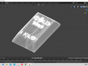 gold bar 3D 模型