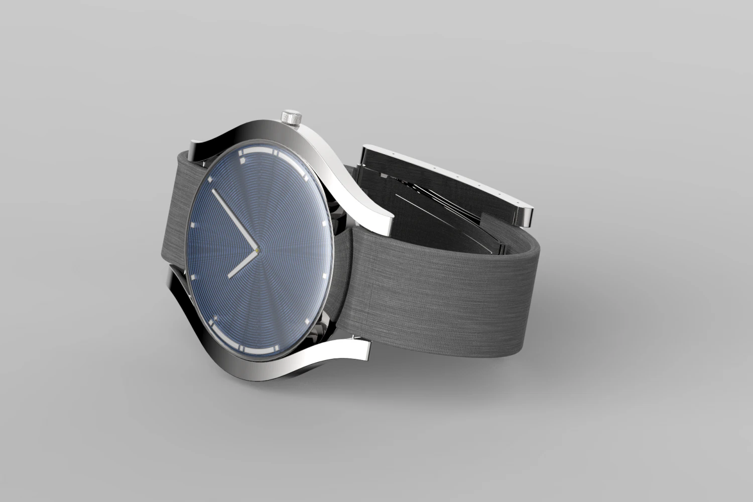 hybrid watch 3D Model .c4d .max .obj .3ds .fbx .stl .blend