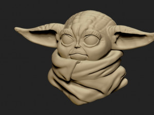 baby yoda 3D Модель