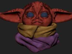 baby yoda 3D Model