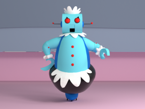 rosie the robot 3D 모델