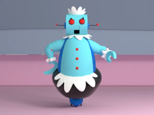 rosie the robot 3D Model
