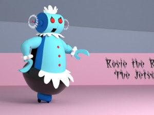 rosie the robot 3D 모델