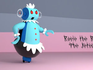 rosie the robot 3D Model