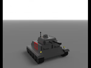 タンク 3Dモデル