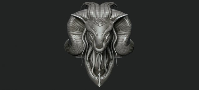 power Modelo de Impressão 3D .c4d .max .obj .3ds .fbx .stl .blend 